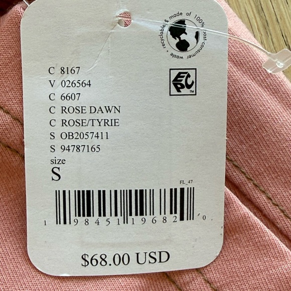 Free People Intimately Rose Dawn Wide Leg Lounge Pants NWT XS & S Pink FP Cozy - Picture 6 of 6